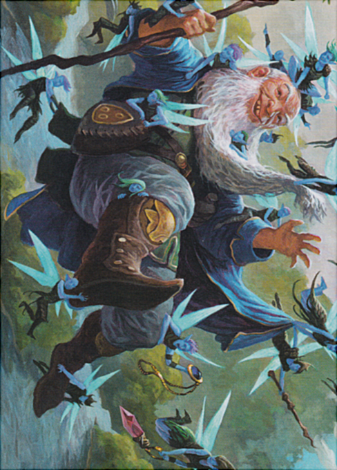Mischievous Mystic (07/54) Art Card
